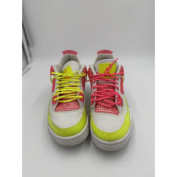 Size 6 (GS) - Jordan 4 Retro Mid Lemon Venom - Picture 1 of 6